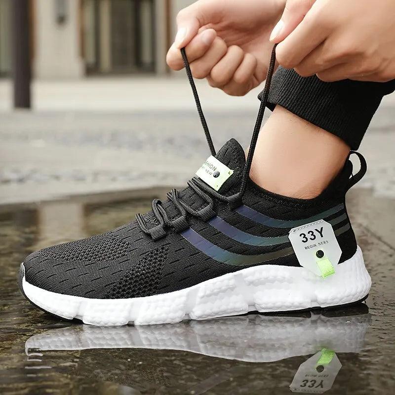 Tênis Esportivo Casual Masculino Leve e Respirável