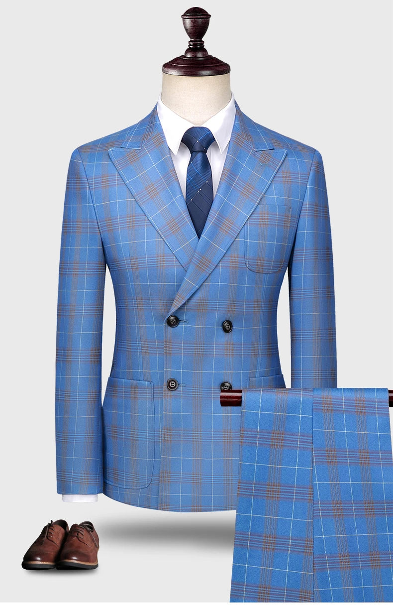 Terno Masculino Slim Cobalto