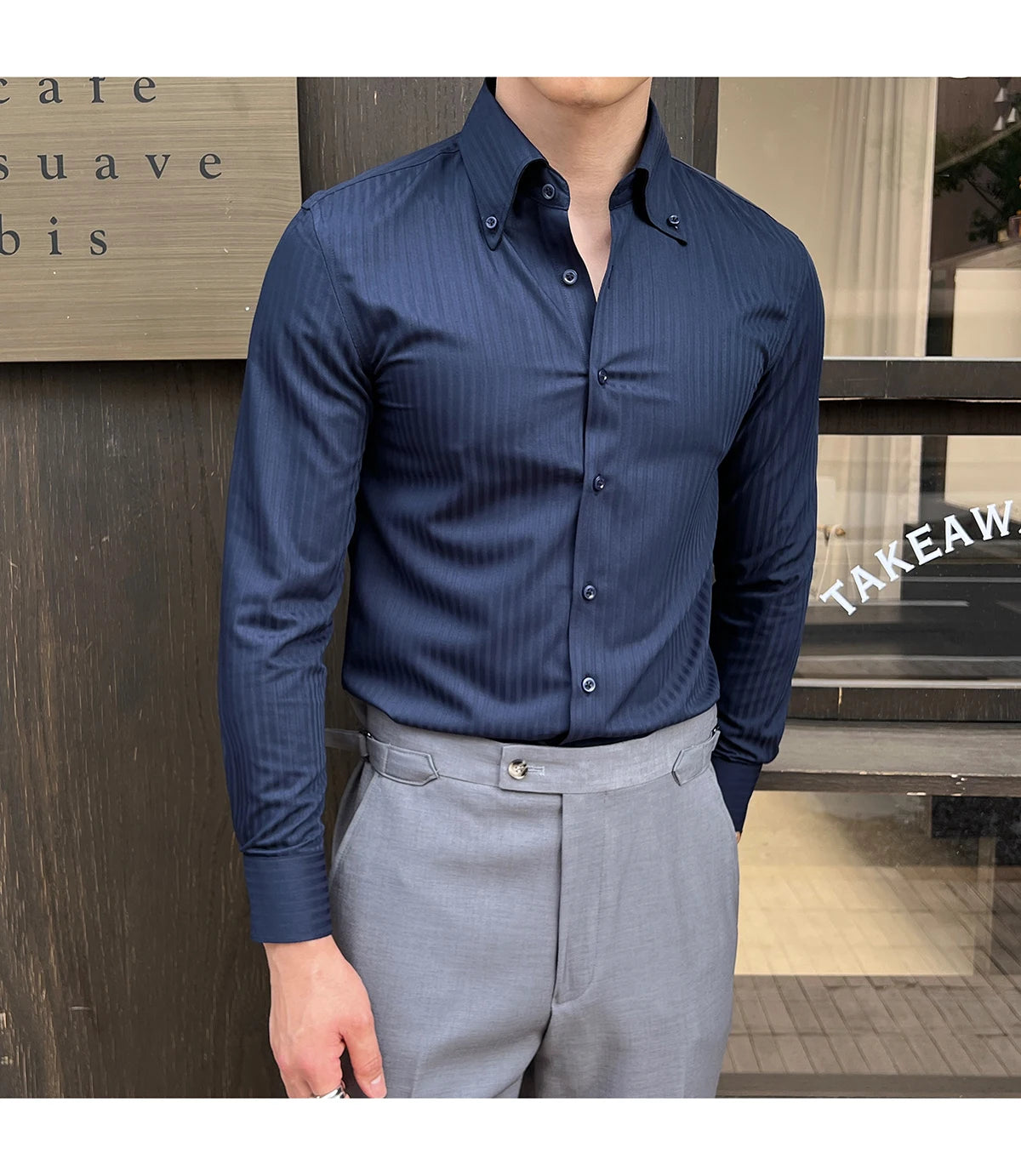 Camisa Masculina Social Riscavelle