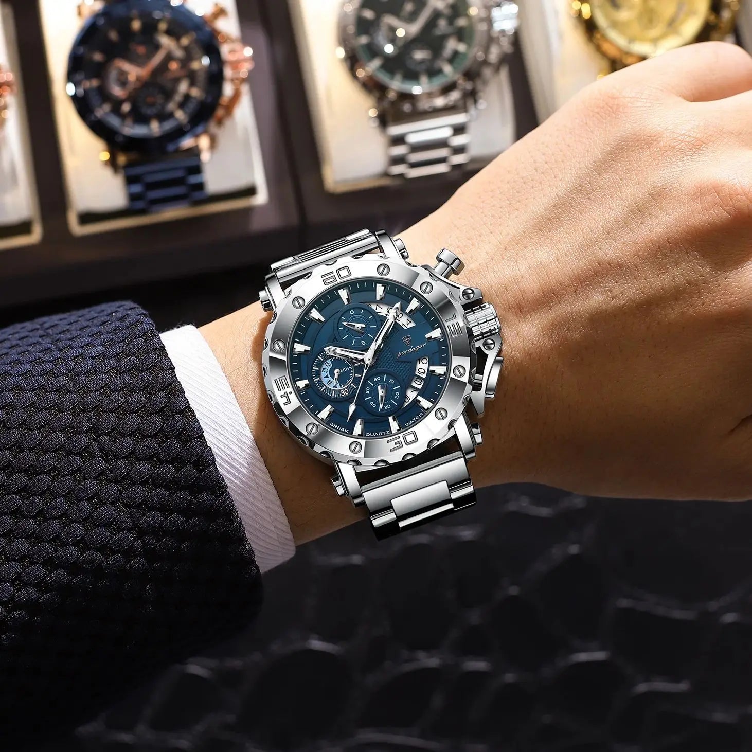 Relógio Masculino Esportivo Tideway Chrono