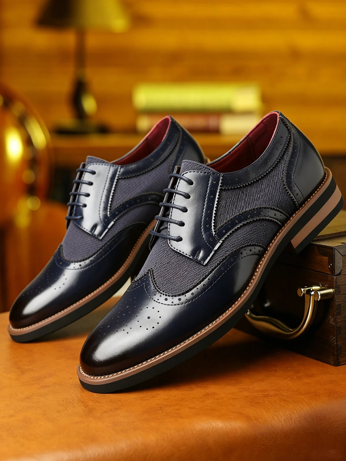 Sapato Masculino Casual Bico Redondo Brookmere
