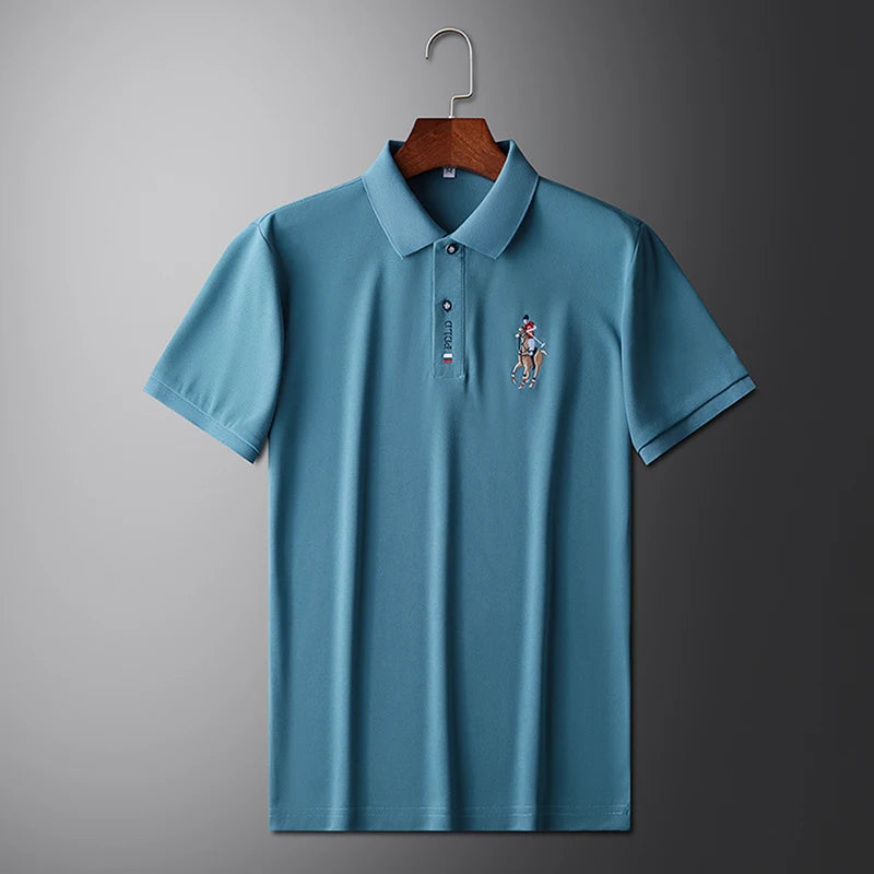 Camisa Polo Masculina Bordada Solvaré