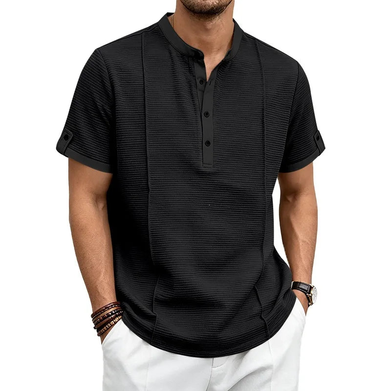 Camiseta Masculina Henley Costavento