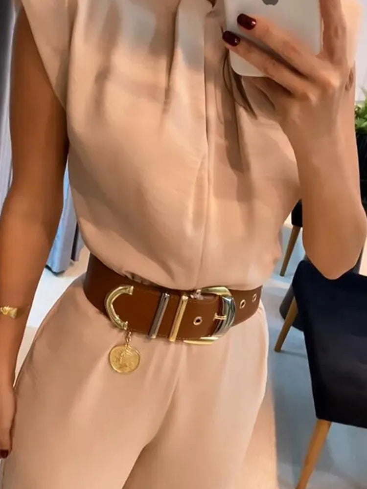 Conjunto Feminino Calça e Blusa Magdala