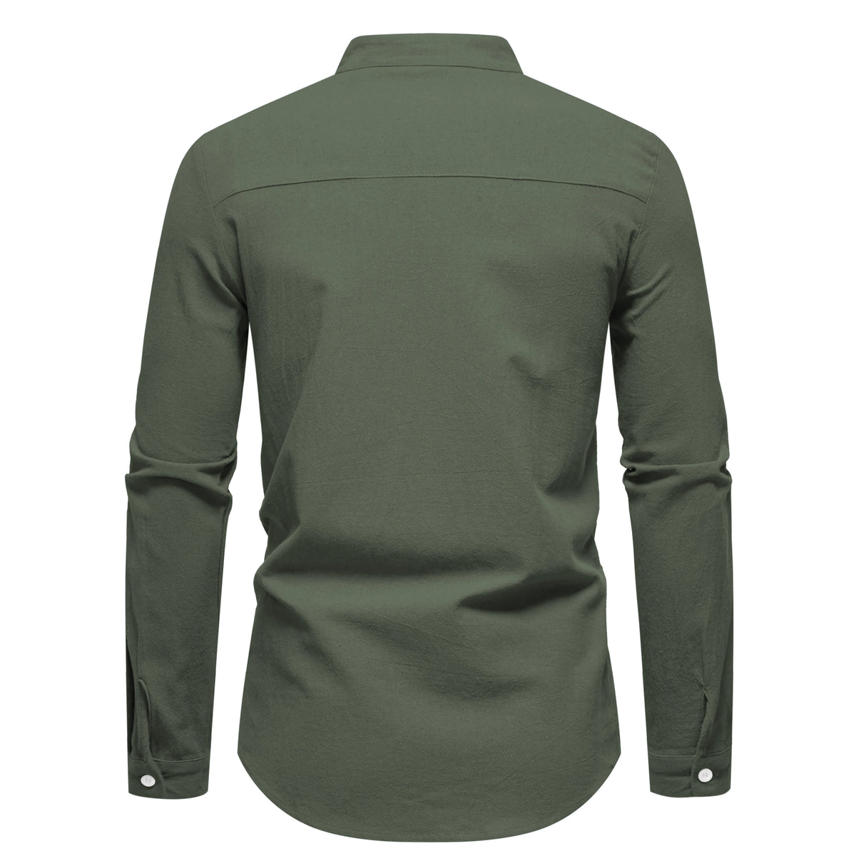 Camisa Masculina Gola em Pé Valcanto