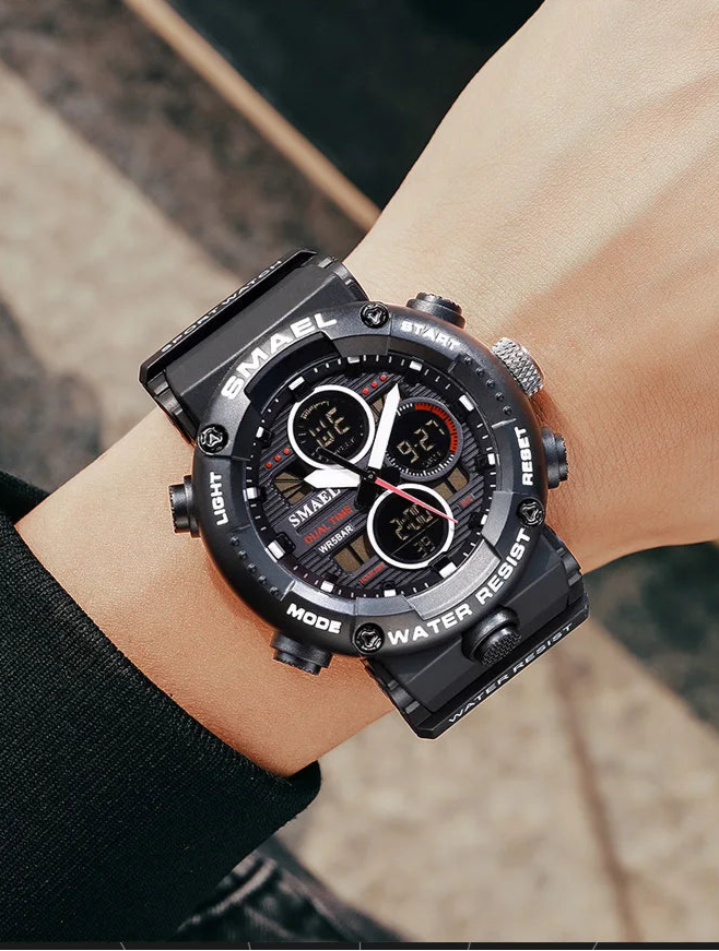 Relógio Masculino Esportivo À Prova d'água