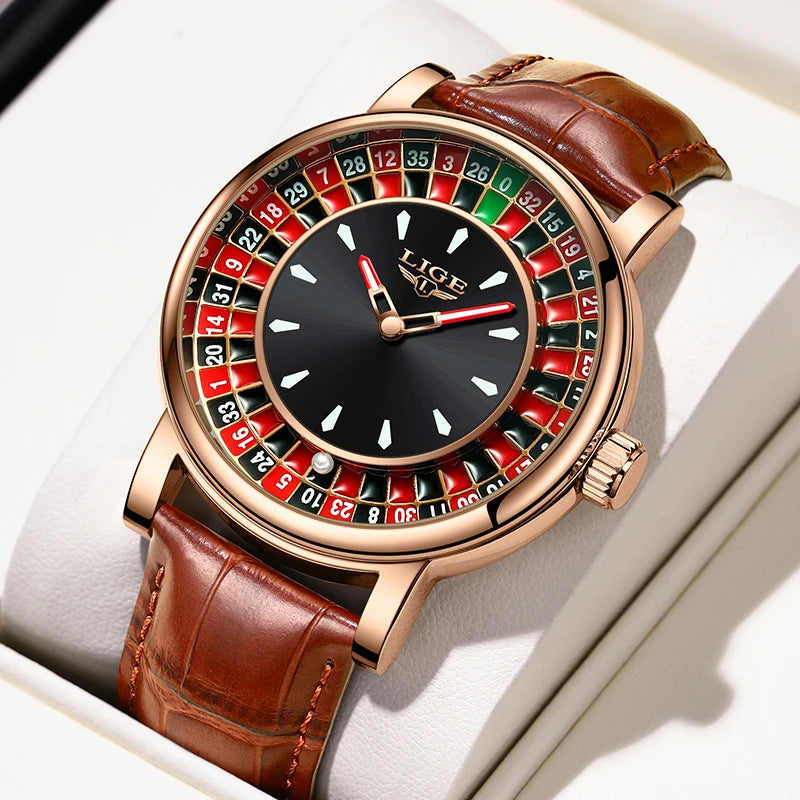 Relógio de Luxo Masculino Roleta Royal Spin™