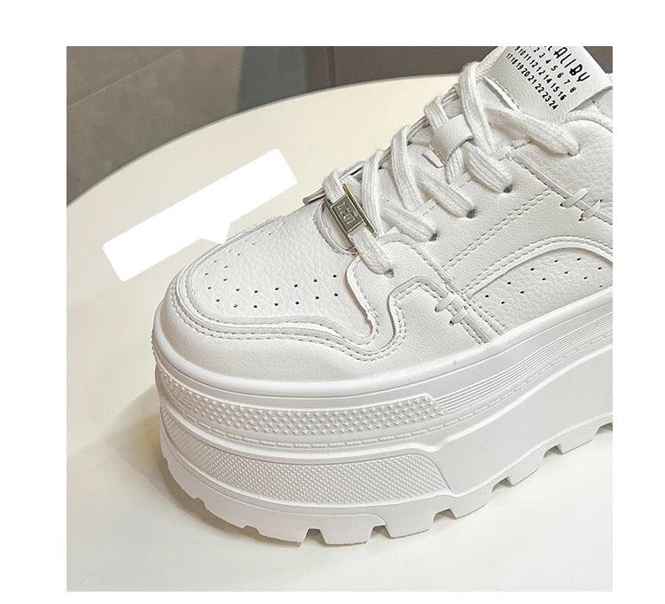 Tênis Feminino Casual Plataforma 8cm