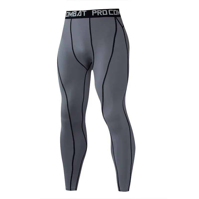 Calça Masculina Esportiva Legging De Compressão Secagem Rápida