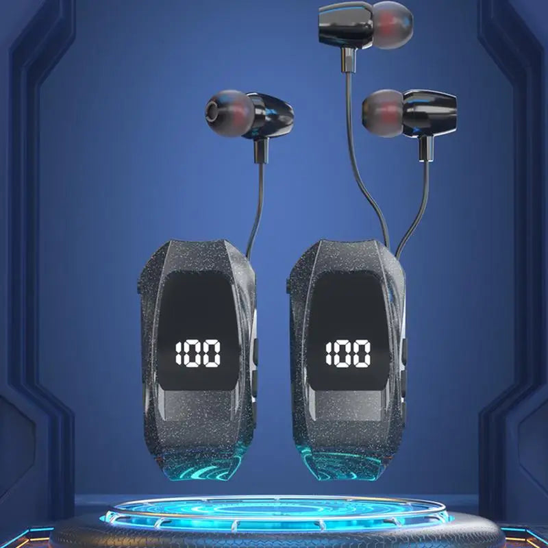 Fone de Ouvido Sem Fio Retrátil ClipTalk