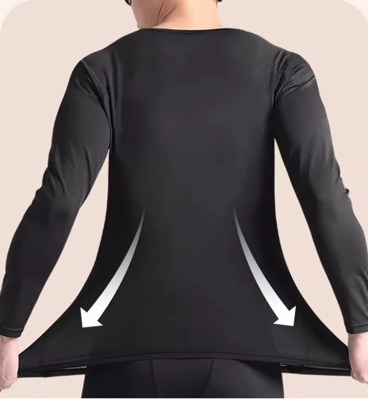 Conjunto Masculino Fitness Calça e Camisa Manga Longa Secagem Rápida