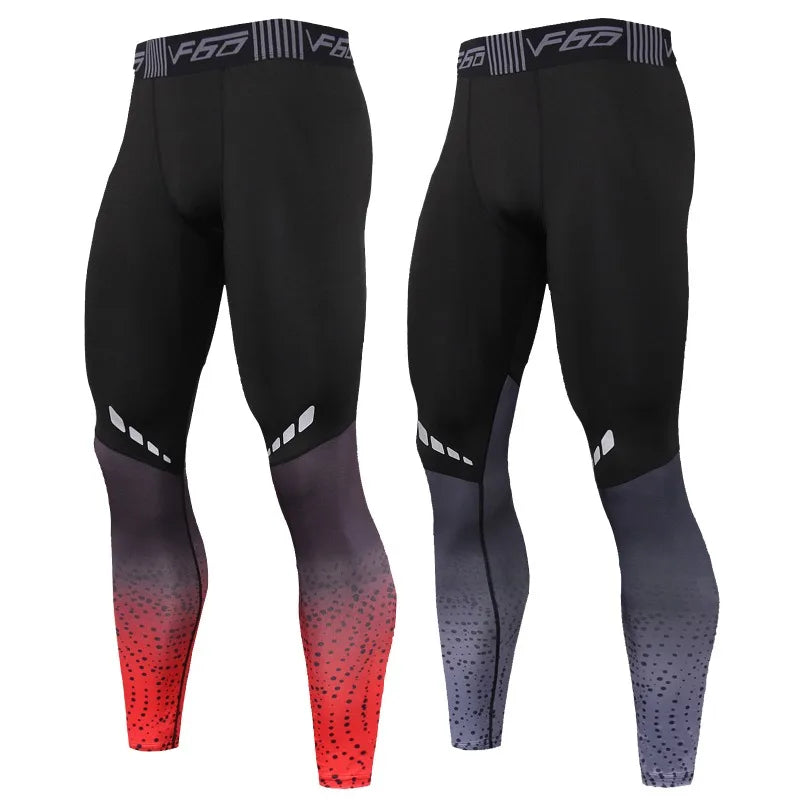 Calça Masculina Esportiva Legging De Compressão Secagem Rápida