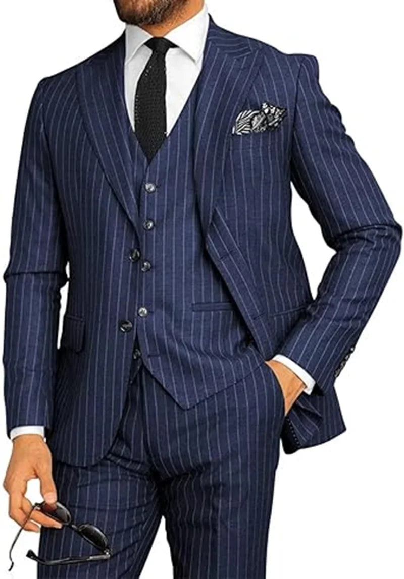 Terno Masculino Três Peças Linecrest