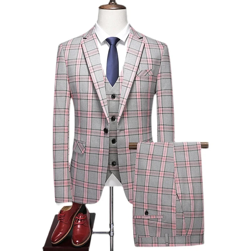 Terno Masculino Três Peças Checkmate