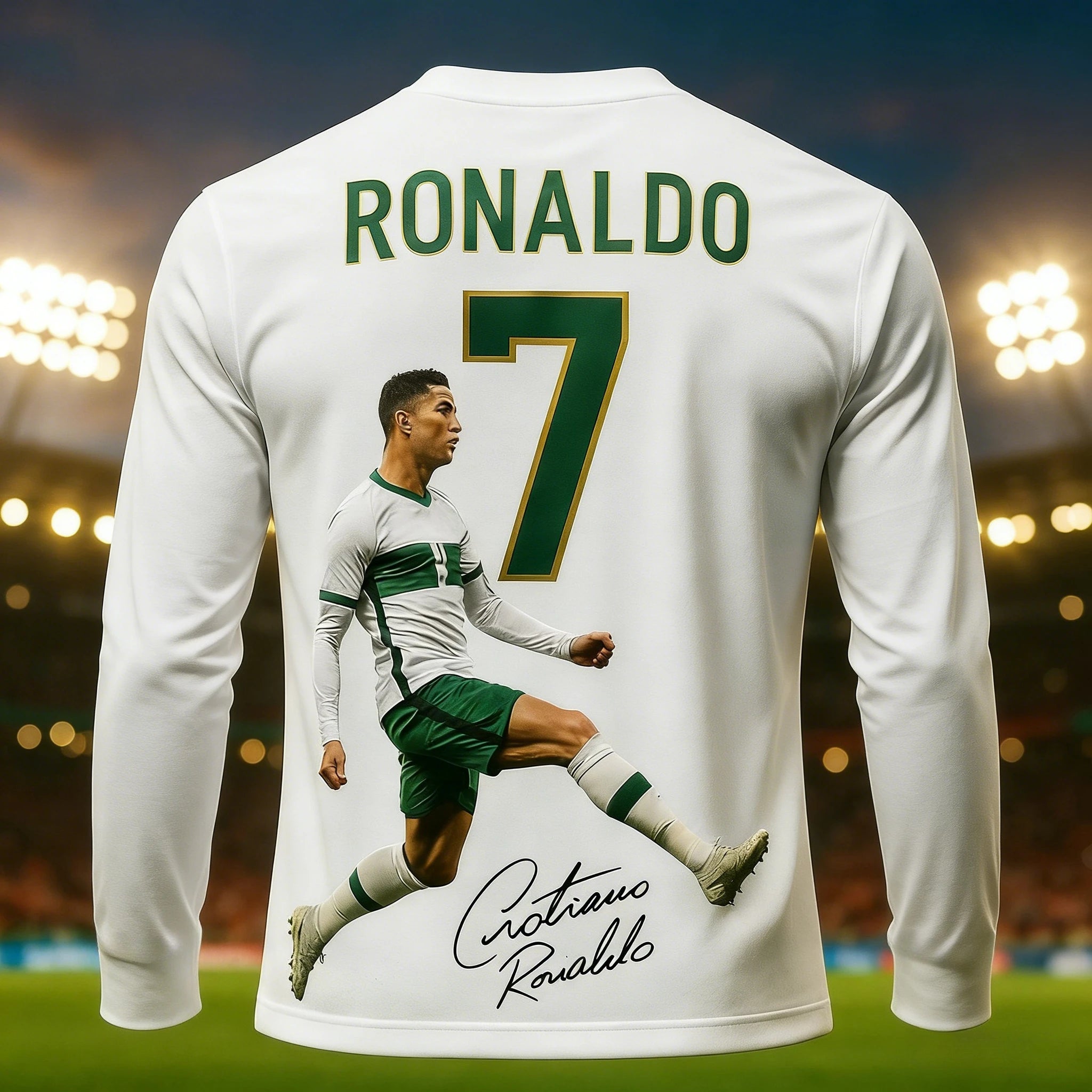 Camisa Masculina Esportiva Comemorativa do Cristiano Ronaldo