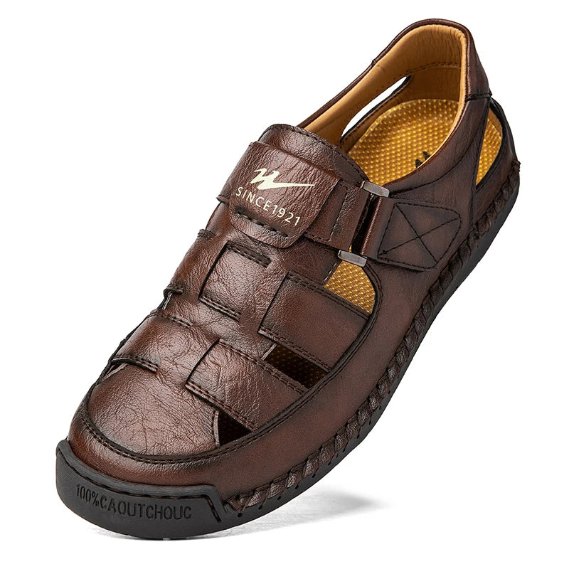 Sandália Masculina Bico Fechado Portavaro