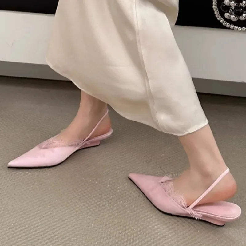 Sandália Mule Feminina Rasterira