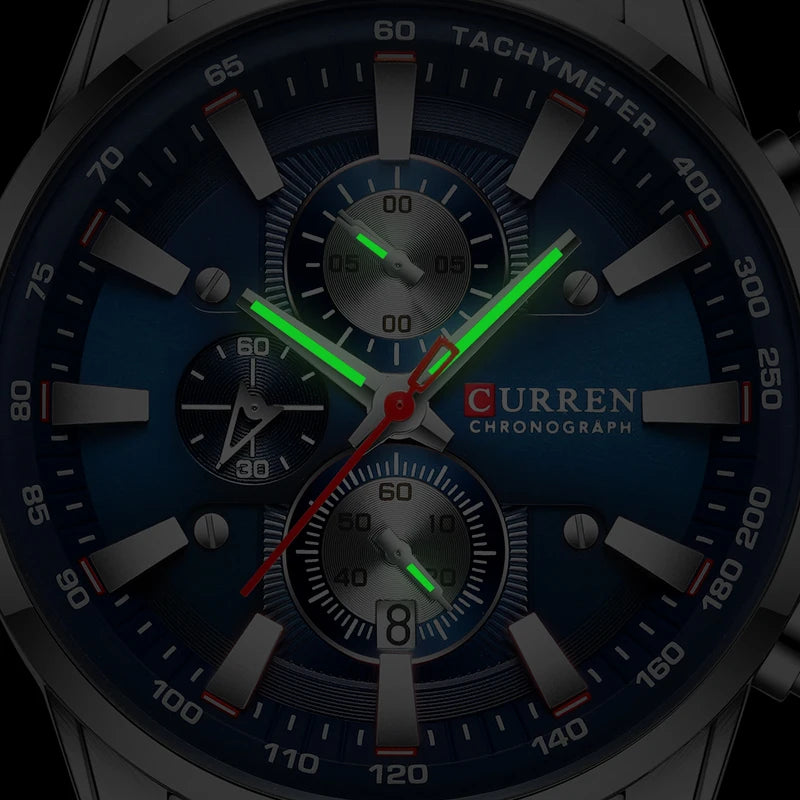 Relógio Masculino Esportivo Crownline Chrono