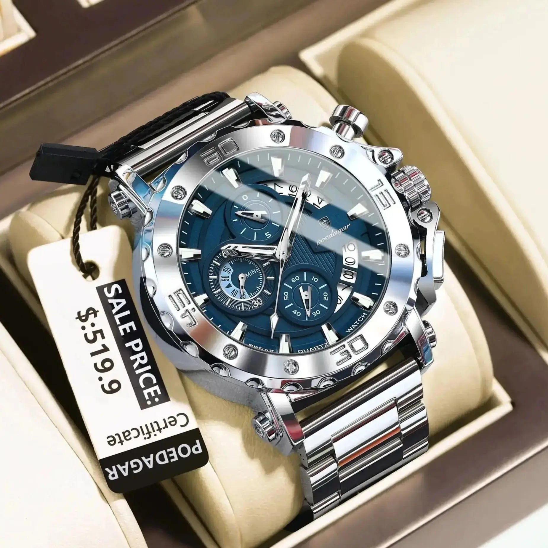 Relógio Masculino Esportivo Tideway Chrono
