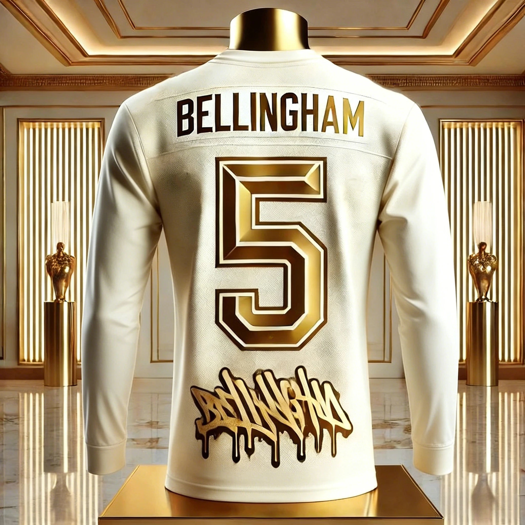 Camisa Masculina Esportiva Edição Comemorativa Bellingham