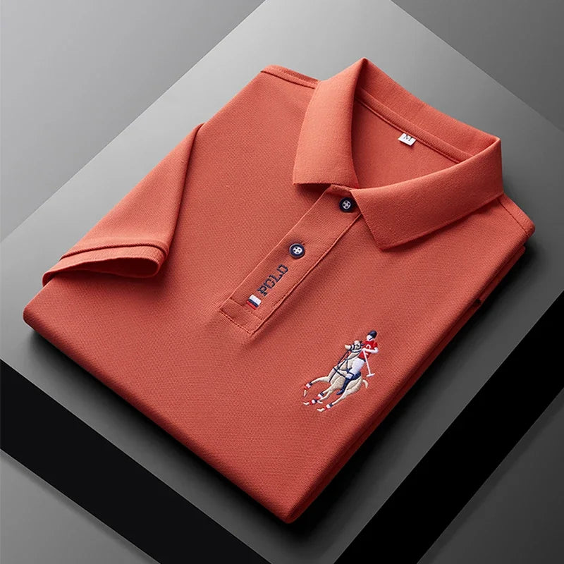 Camisa Polo Masculina Bordada Solvaré