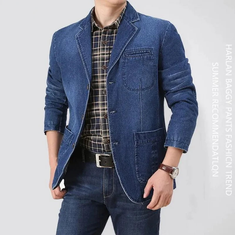 Blazer Jeans Masculino