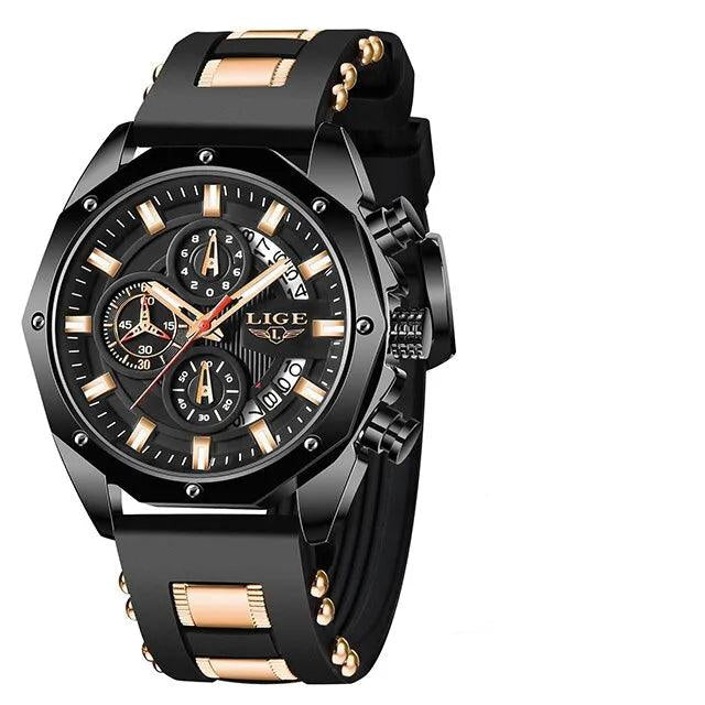 Relógio Masculino Esportivo de Quartzo Lige