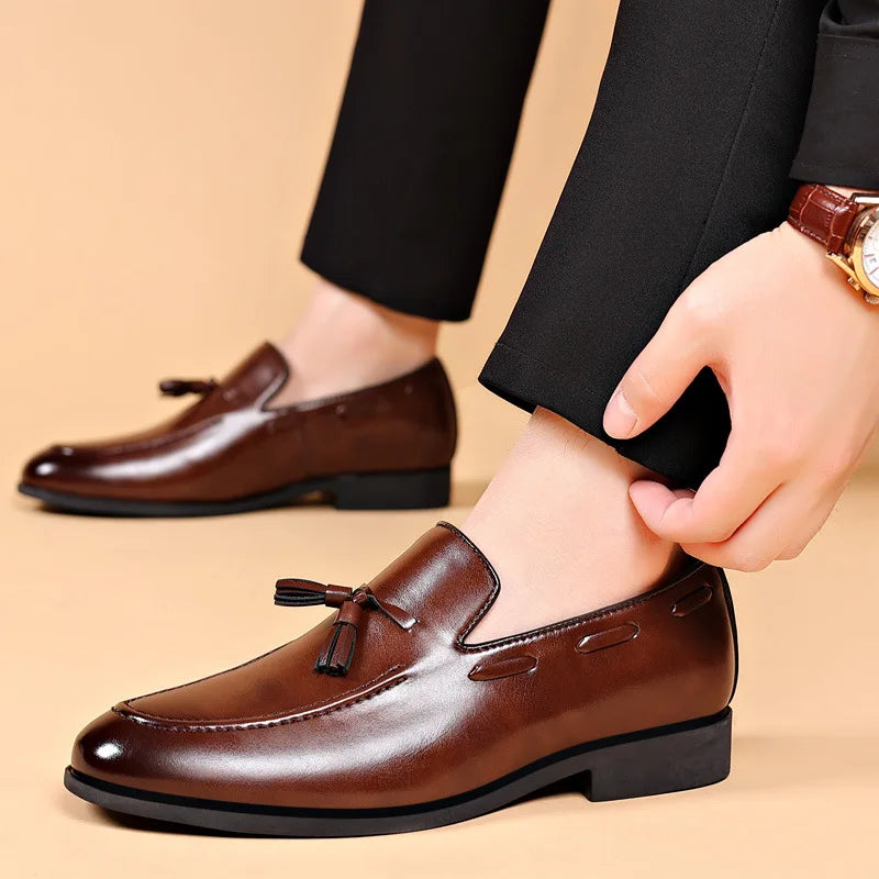 Sapato Social Masculino Slip-ON Feito a Mão