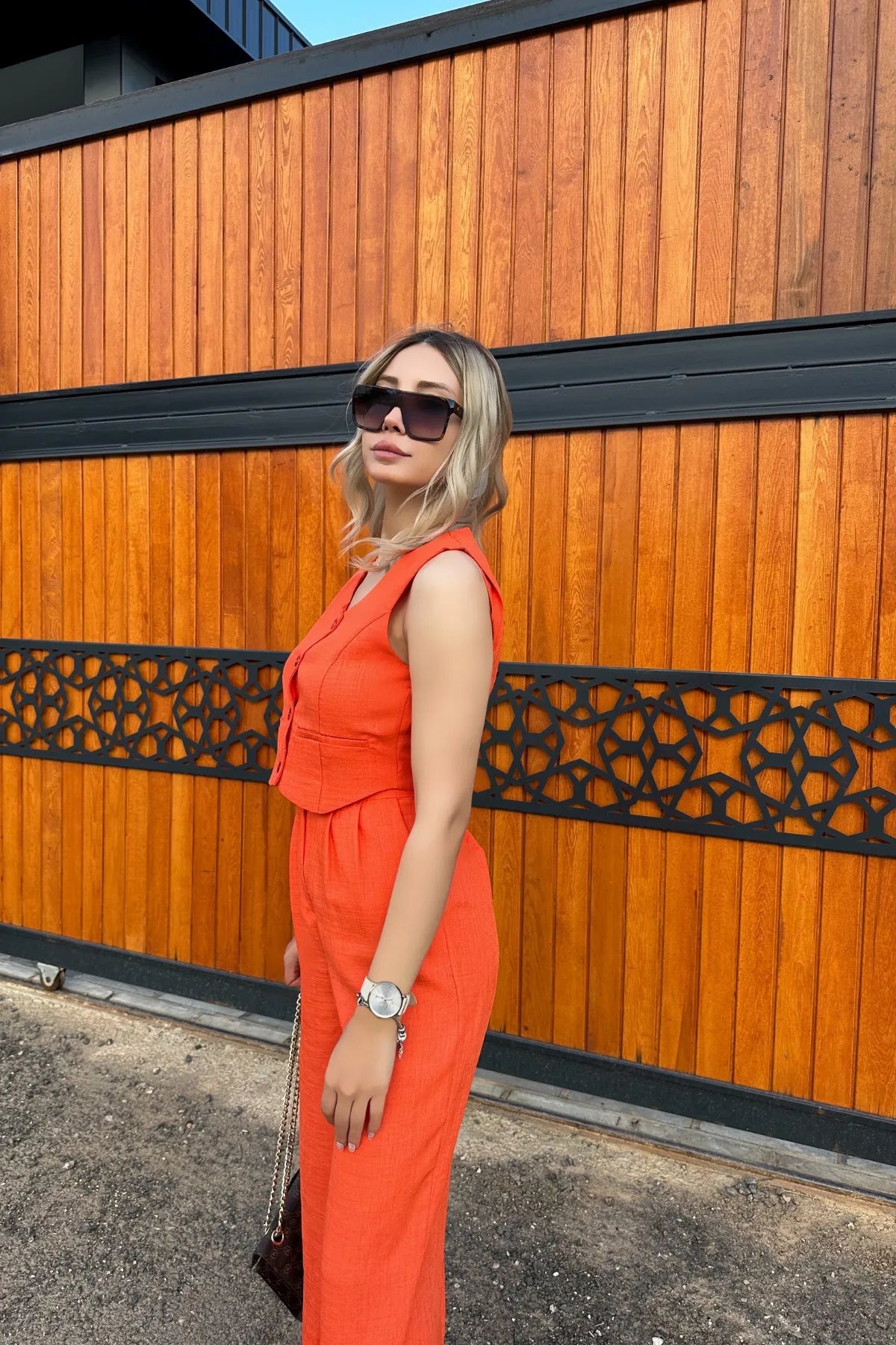 Conjunto Feminino Calça e Blusa Marise