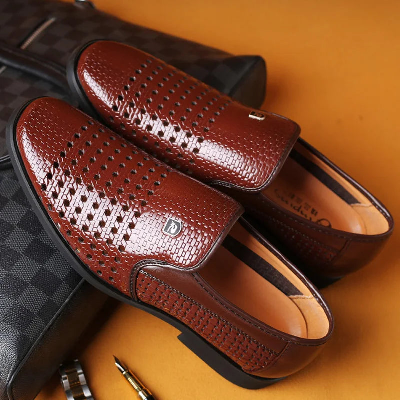 Sapato Social Masculino Paolo Slip-On com Bico Pontudo