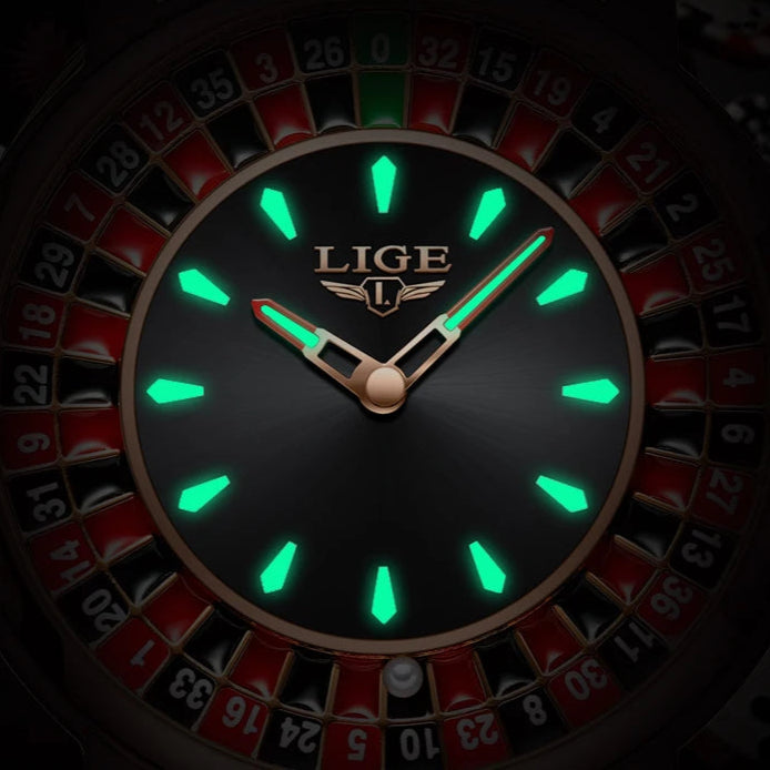 Relógio de Luxo Masculino Roleta Royal Spin™