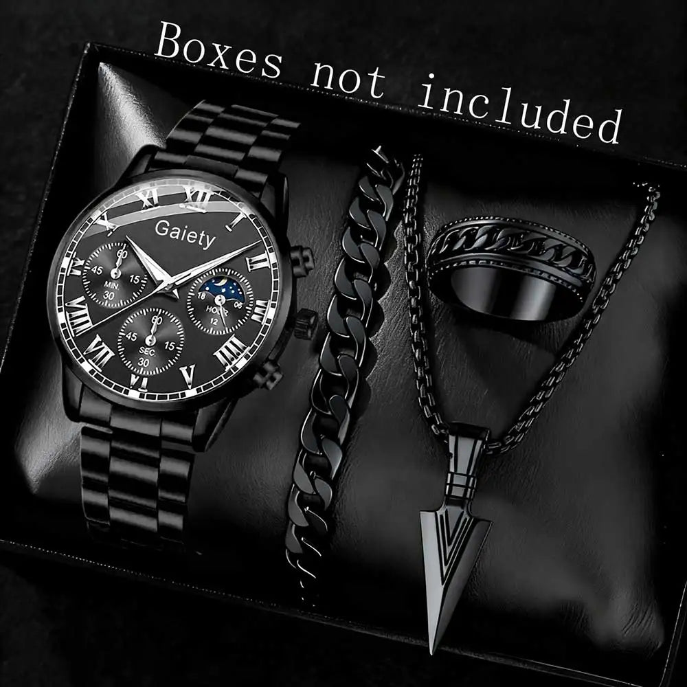 Conjunto de Jóias Masculino Clássico