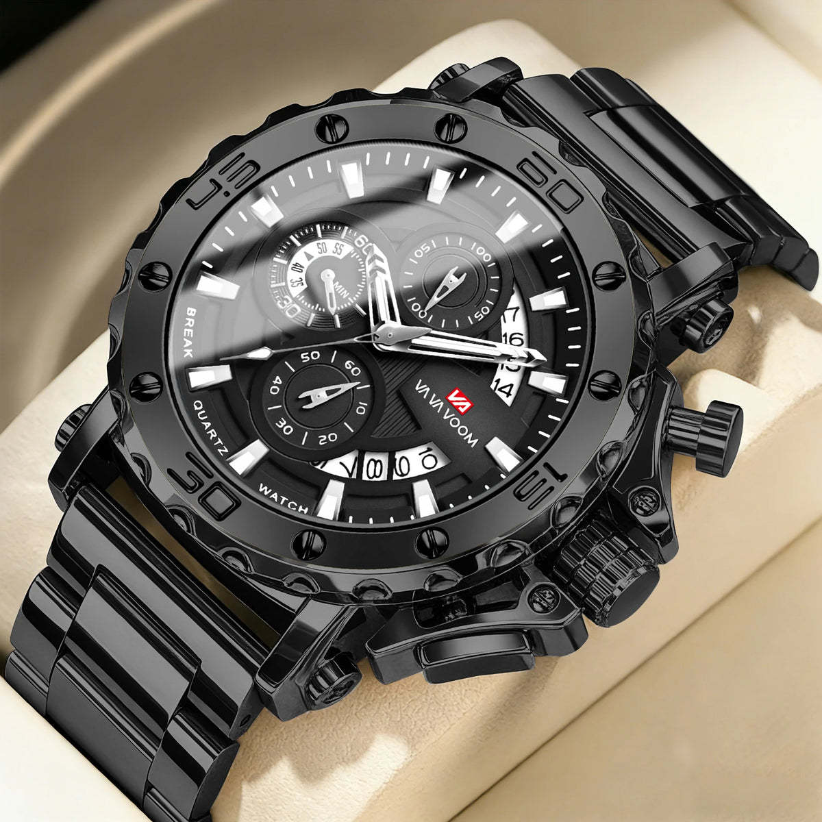 Relógio Masculino Esportivo Monarch Chrono