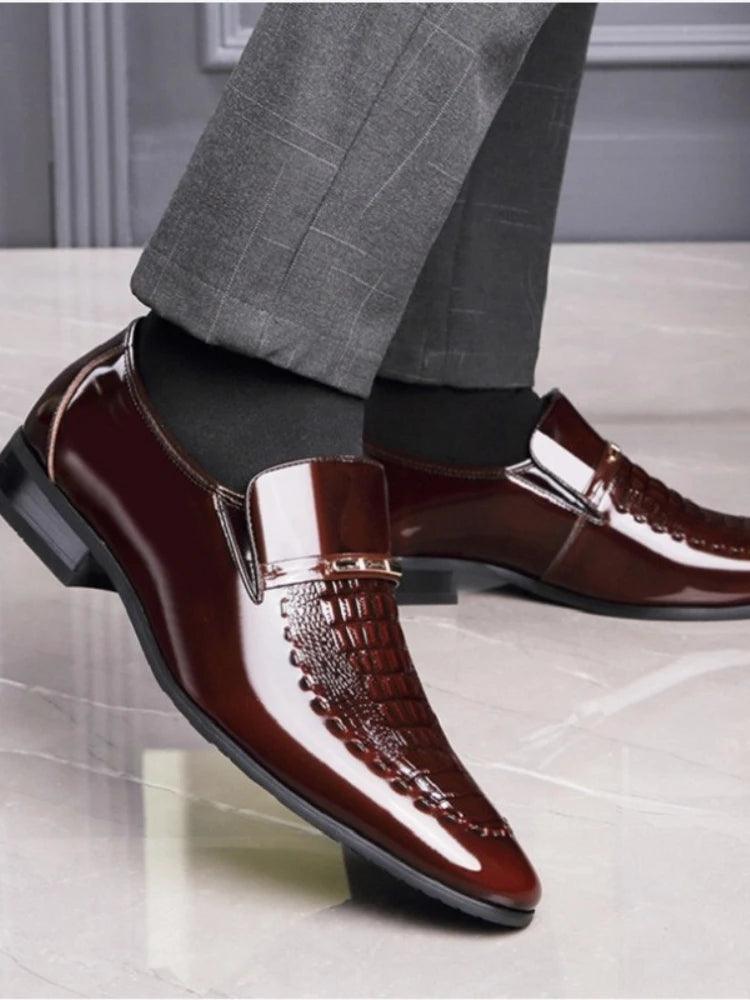 Sapato Social Masculino de Couro Italiano