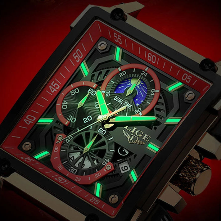 Relógio Masculino de Luxo Aqualis