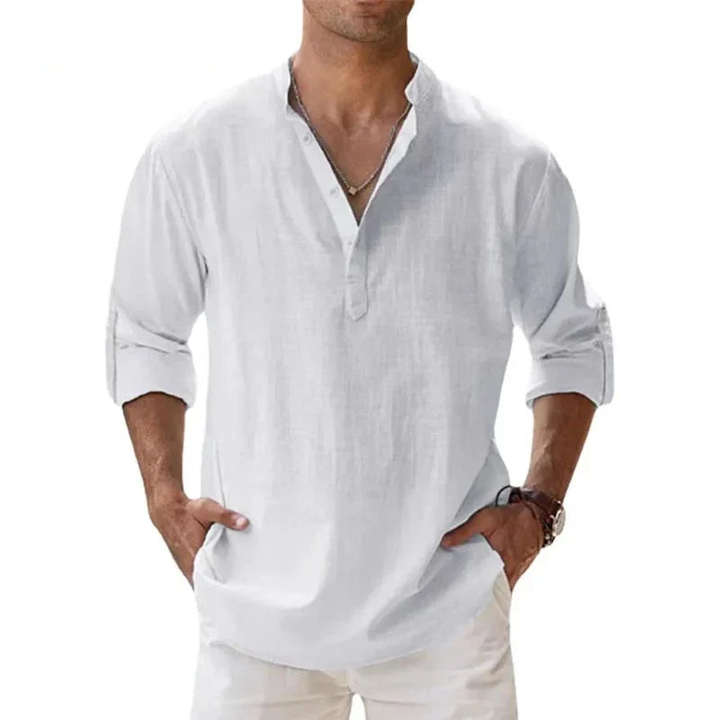 PROMOÇÃO Camisa Masculina de Manga Comprida Bryan