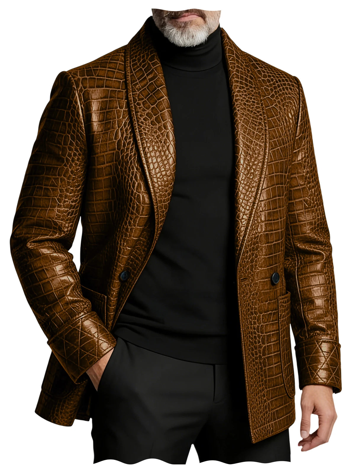 Blazer Masculino Transpassado Stonefold
