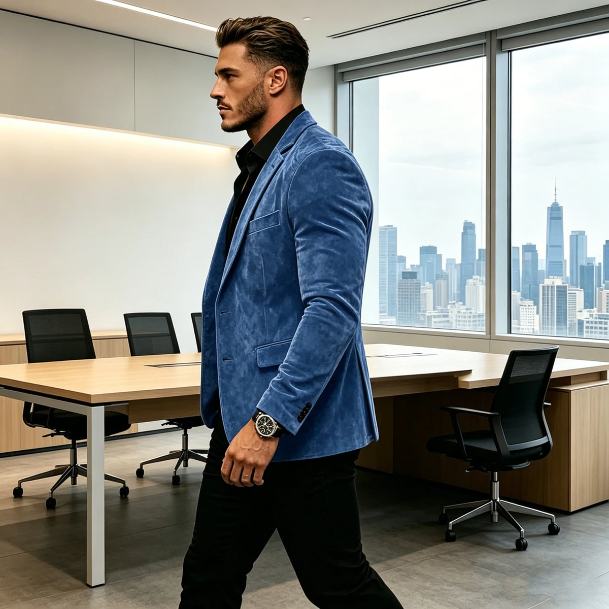 Blazer Masculino Slim Rivermark