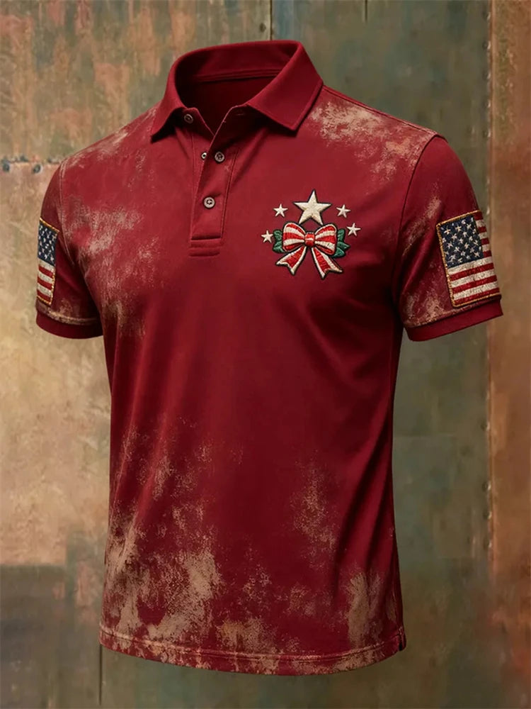 Camisa Polo Masculina Estampada Estandor