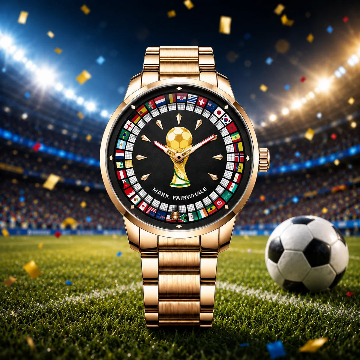Relógio Masculino Esportivo Futebol Fieldora