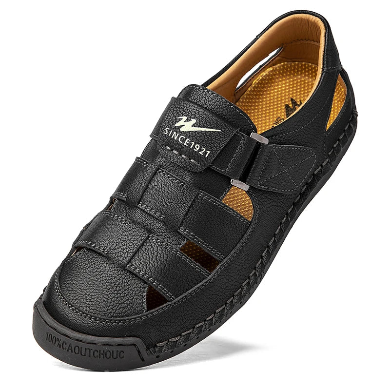 Sandália Masculina Bico Fechado Portavaro