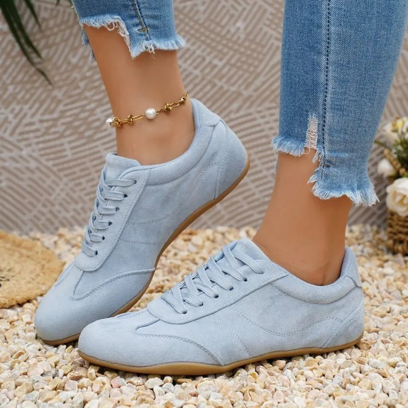 Tênis Feminino Casual Confortável Antiderrapante Durável Solado Plano