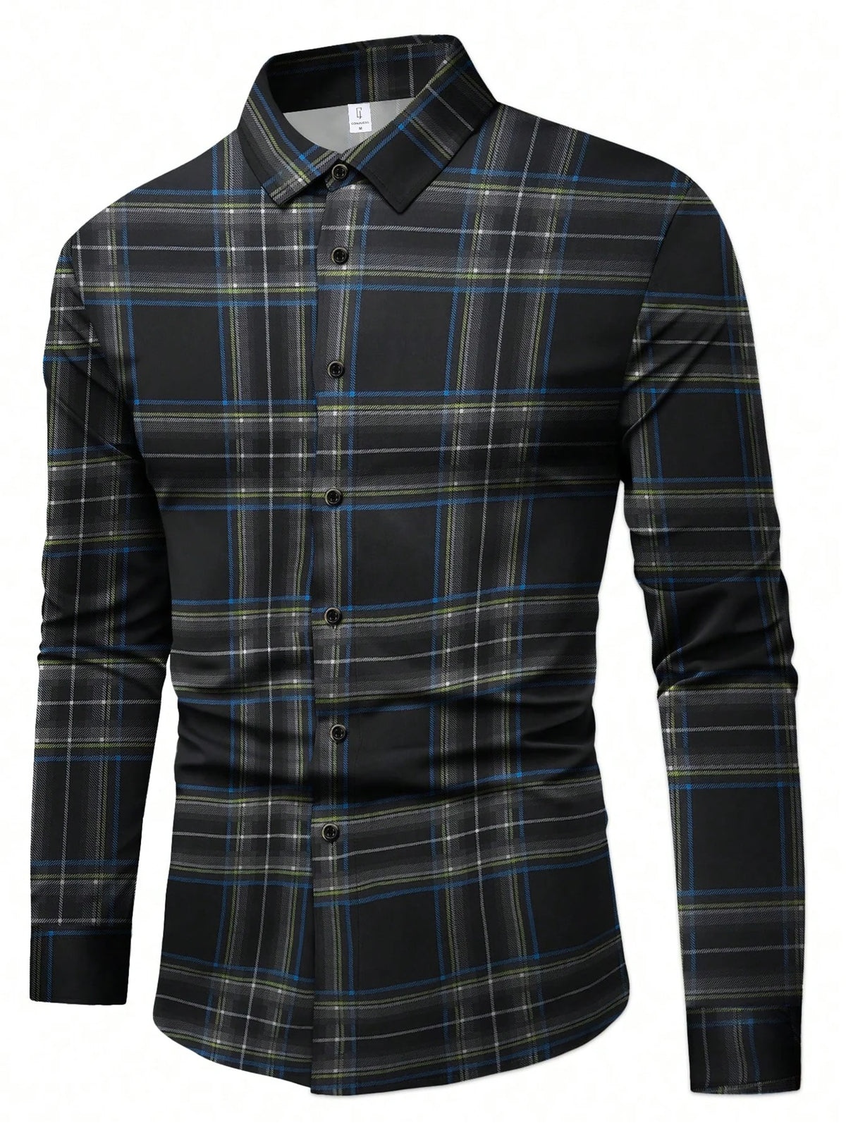 Camisa Masculina com Contraste Xadrez Chessford