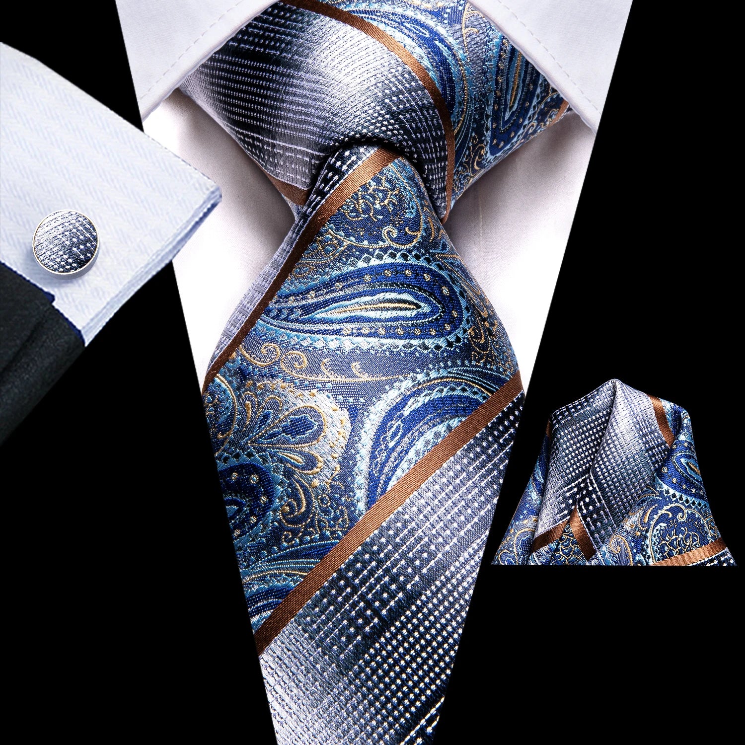 Kit de Gravata Masculino Siciliano