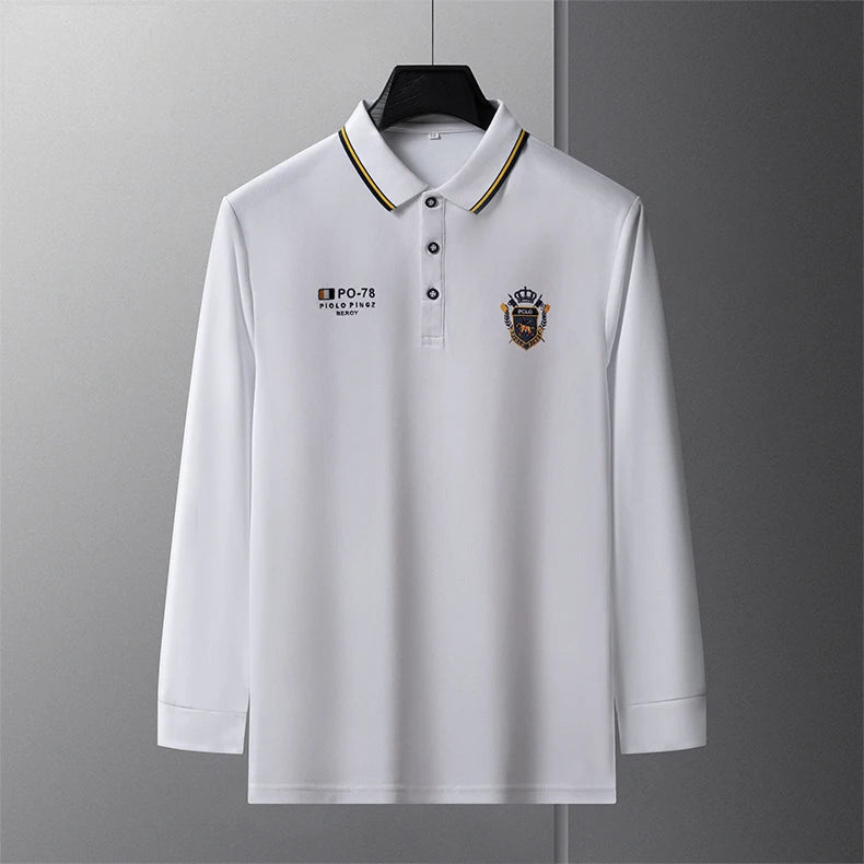 PROMOÇÃO Camisa Polo Masculina Manga Comprida
