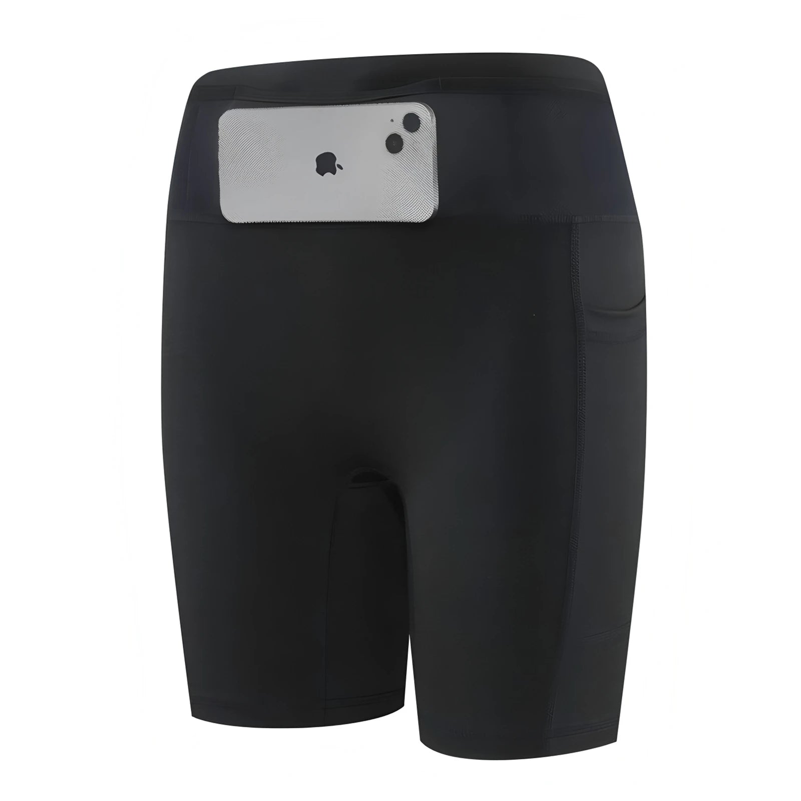Short de Corrida Masculino com Compressão com Bolsos e Secagem Rápida