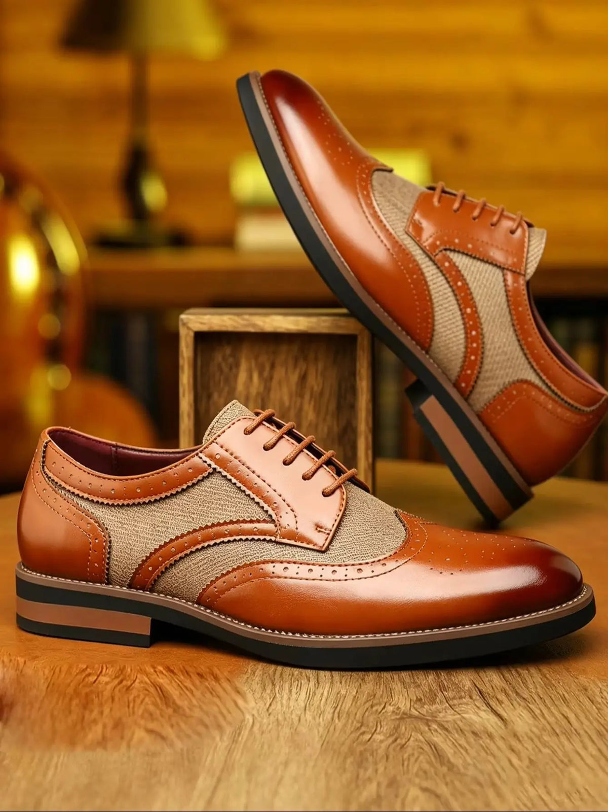 Sapato Masculino Casual Bico Redondo Brookmere