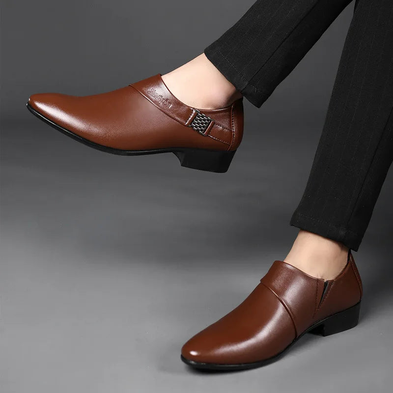 Sapato Masculino Mocassim Social Antiderrapante by Loja Bruna Modas