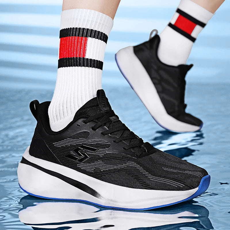 Tênis Masculino de Corrida Max Air Respirável