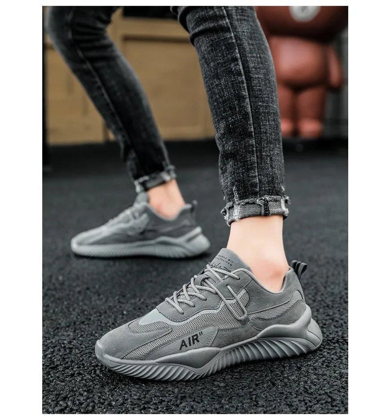 Tênis Casual Masculino de Malha Respirável